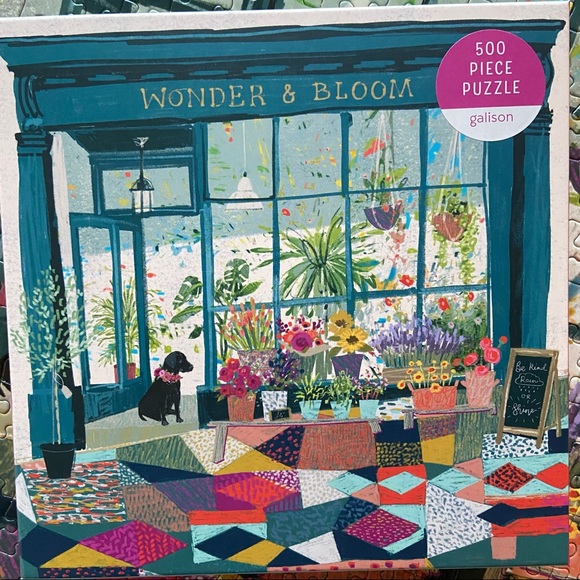 Galison Other - Wonder and Bloom Puzzle - 500 pieces